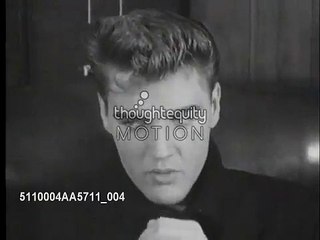 Elvis Presley talks about adjusting to military life - Archival Footage