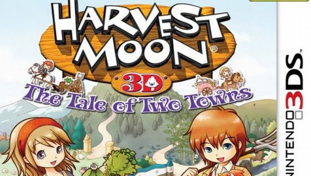 Harvest Moon The Tale of Two Towns Gameplay (Nintendo 3DS) [60 FPS] [1080p]
