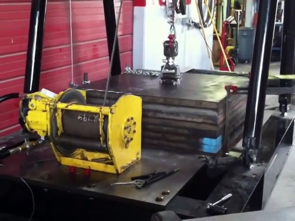 Winches Inc. Winch Pull Testing Demo for BRADEN, Tulsa and DP Winches