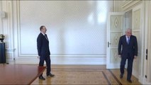 Aliyev, Dışişleri Bakanı Mevlüt Çavuşoğlu'nu Kabul Etti