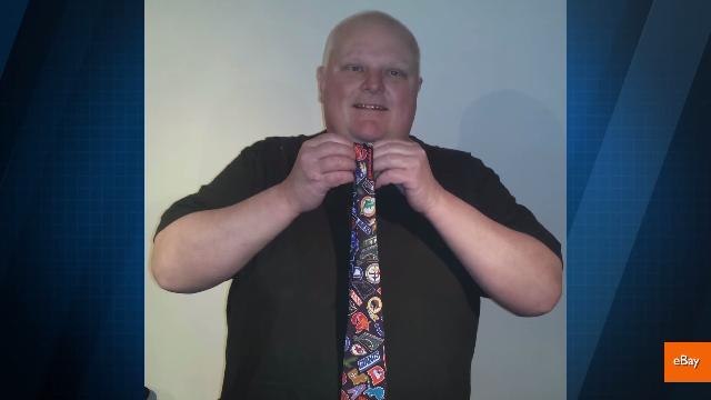 Rob Ford's Crack Tie is Selling for Big Bucks on eBay