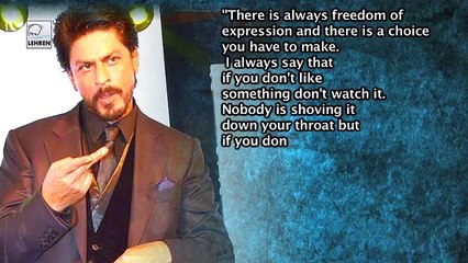 Finally!! Shahrukh Khan REACTS On AIB Controversy   LehrenTV