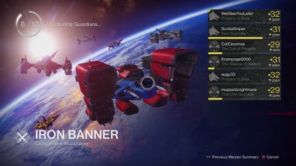 Destiny PS4 [Suros Regime] Crucible Part 727 - Iron Banner (Blind Watch, Mars) [With Commentary]