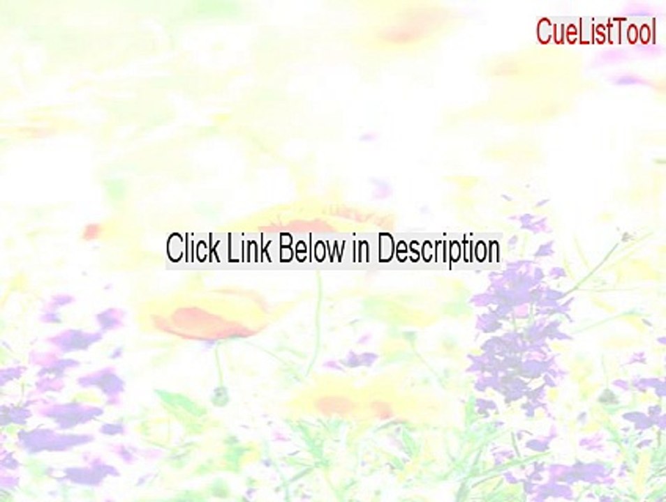 CueListTool Serial (Download Now)