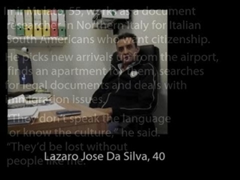 Brazilian immigrants to Italy