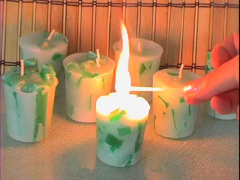 Chunk Votive Candle - How to Make a Chunk Votive Candle Video