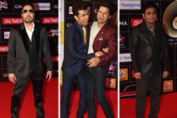 Bollywood's famous musicians celebrate at the GIMA Awards!