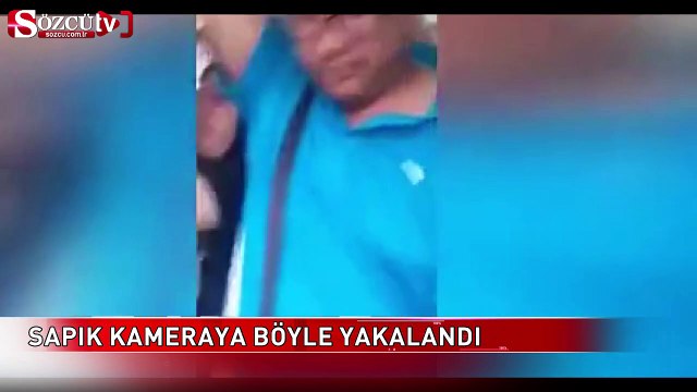 Etek altı sapığı kameraya yakalandı