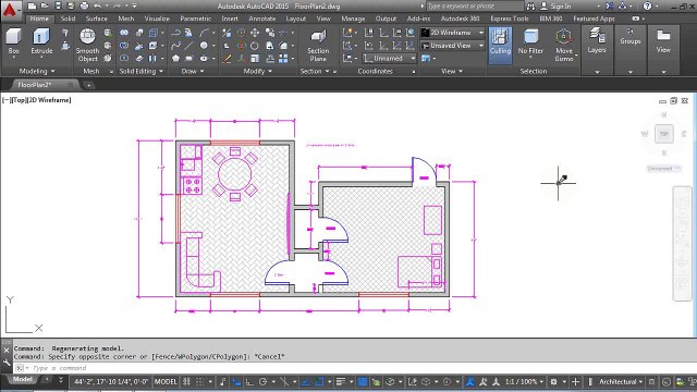 AutoCAD Tutorial - Modelling 3D House