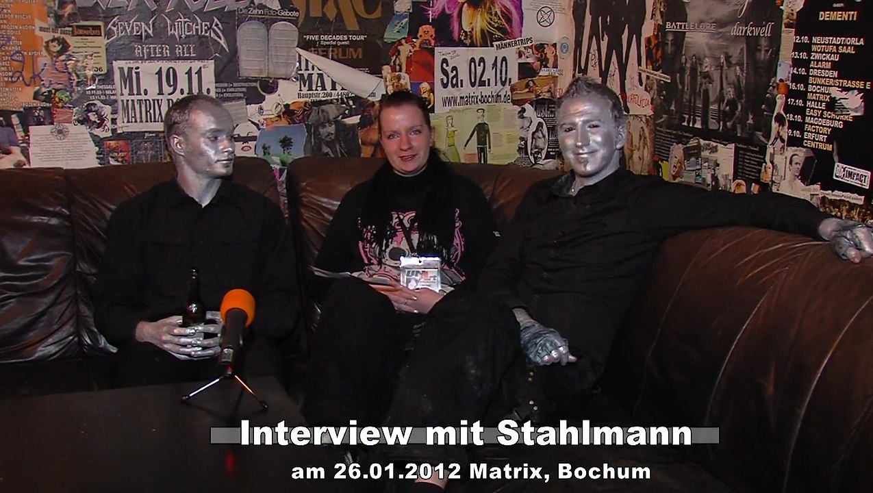 UnArt Live TV - Interview Stahlmann, Matrix Bochum 2012