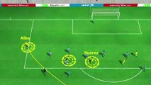 Gol: Luis Suarez (Manchester City 0 - 2 Barcelona)
