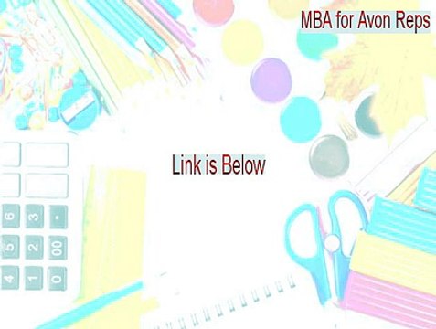 MBA for Avon Reps Full (Download Now)