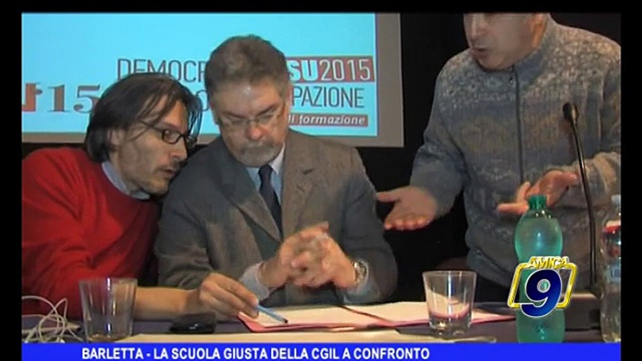 BARLETTA | La scuola giusta della Cgil a confronto
