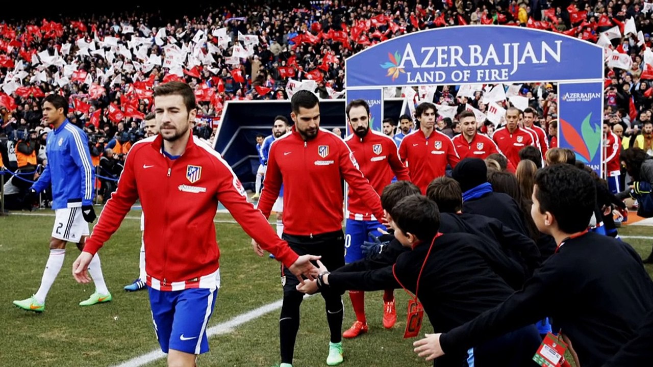 Atletico Madrid wirbt für Baku 2015