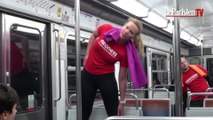 Des cours de  fitness gratuits dans le métro