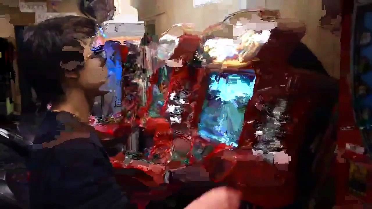 Kid Can't Handle Punching Bag Game