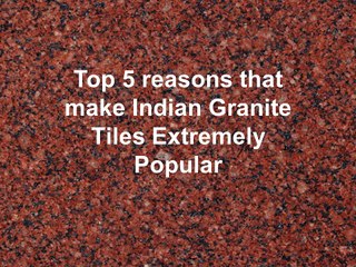 Indian Granite Tiles