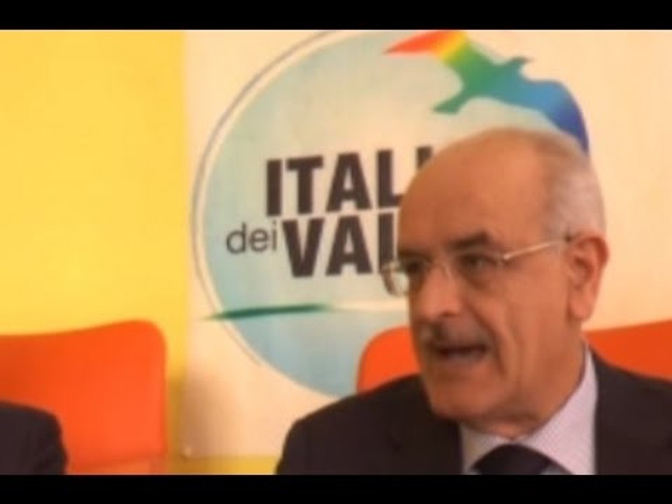 Campania - Primarie, l’Idv punta su lavoro, sanità e sicurezza (24.02.15)