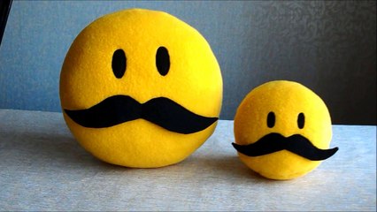 Smiley face mustache toys. LIVE #1