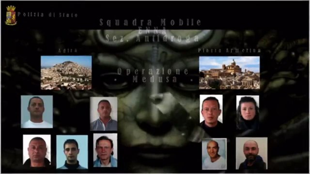 Enna - Spaccio di droga, 9 arresti in operazione Medusa (24.02.15)