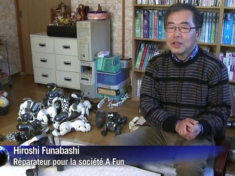 Au Japon, les chiens robots Aibo, compagnons à vie