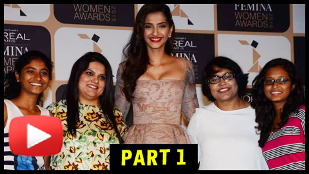 Sonam Kapoor at L’Oreal Paris Femina Women Awards 2015 - Part 1