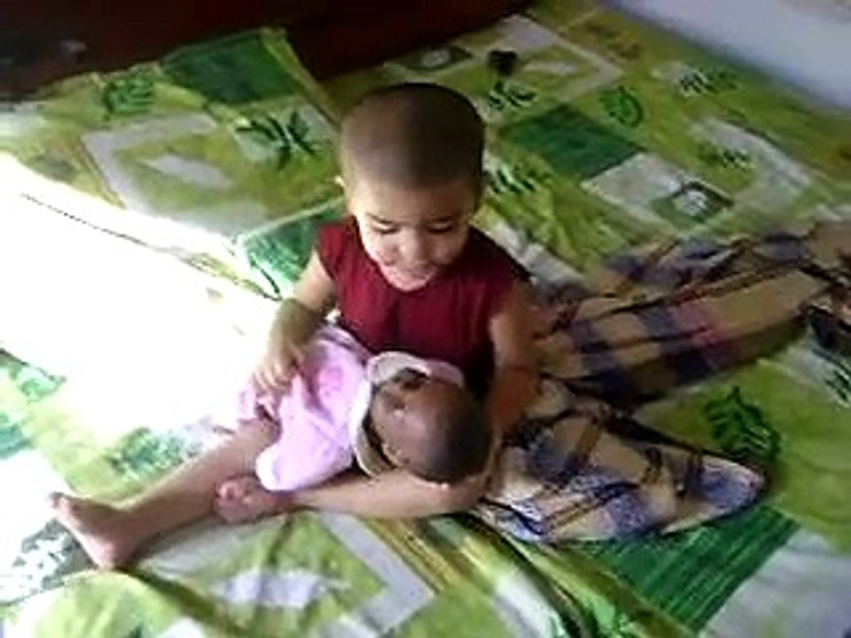 My sweet daughter Bisma Ilyas Chaudhry plyaing her toys when she is only 2 year old PCCNN by Chaudhry Ilyas Sikandar