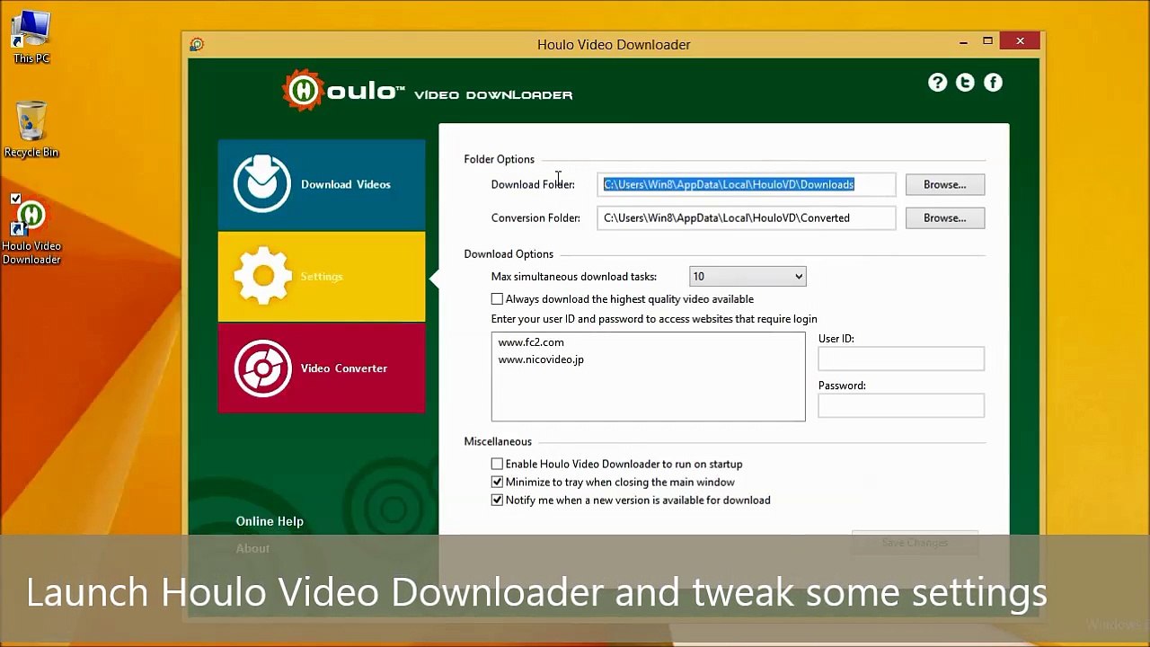How to use Houlo Video Downloader to download Livestream videos for free