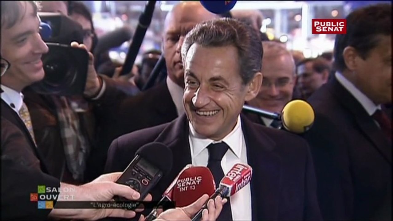 De retour au Salon de l’agriculture, Sarkozy ironise sur la «promesse non tenue» de Hollande