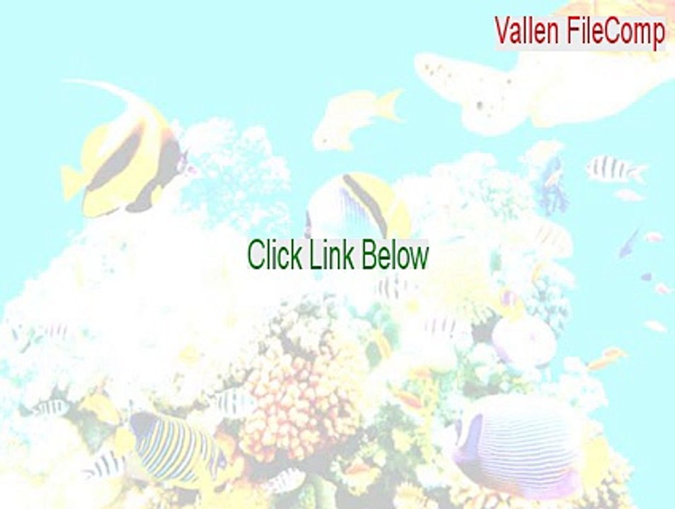 Vallen FileComp Crack (Download Now 2015)