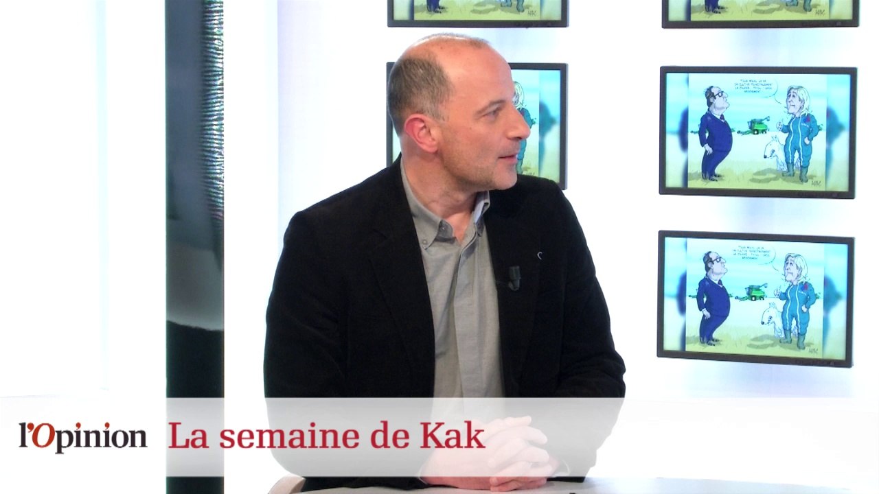 Dessin de Kak : Marine Le Pen agricultrice, les frondeurs impunis