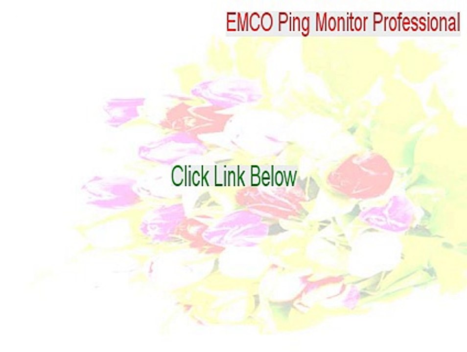 EMCO Ping Monitor Professional Keygen (Legit Download)