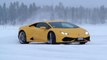 Essai Lamborghini Huracan en Laponie