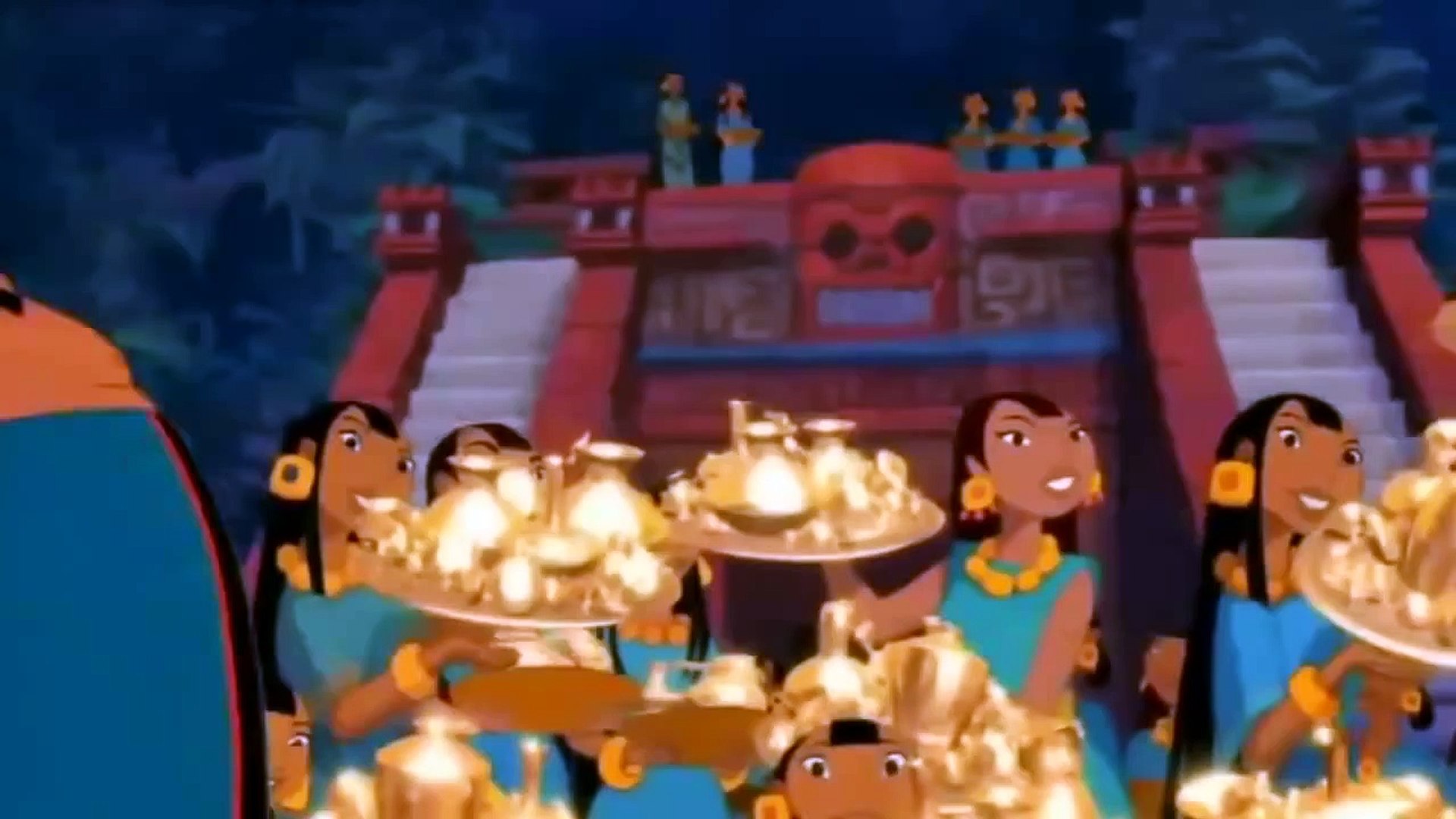 The Road To El Dorado Cartoon Disney Comedy Movies Video