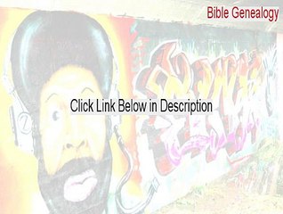 Bible Genealogy Serial (Instant Download 2015)