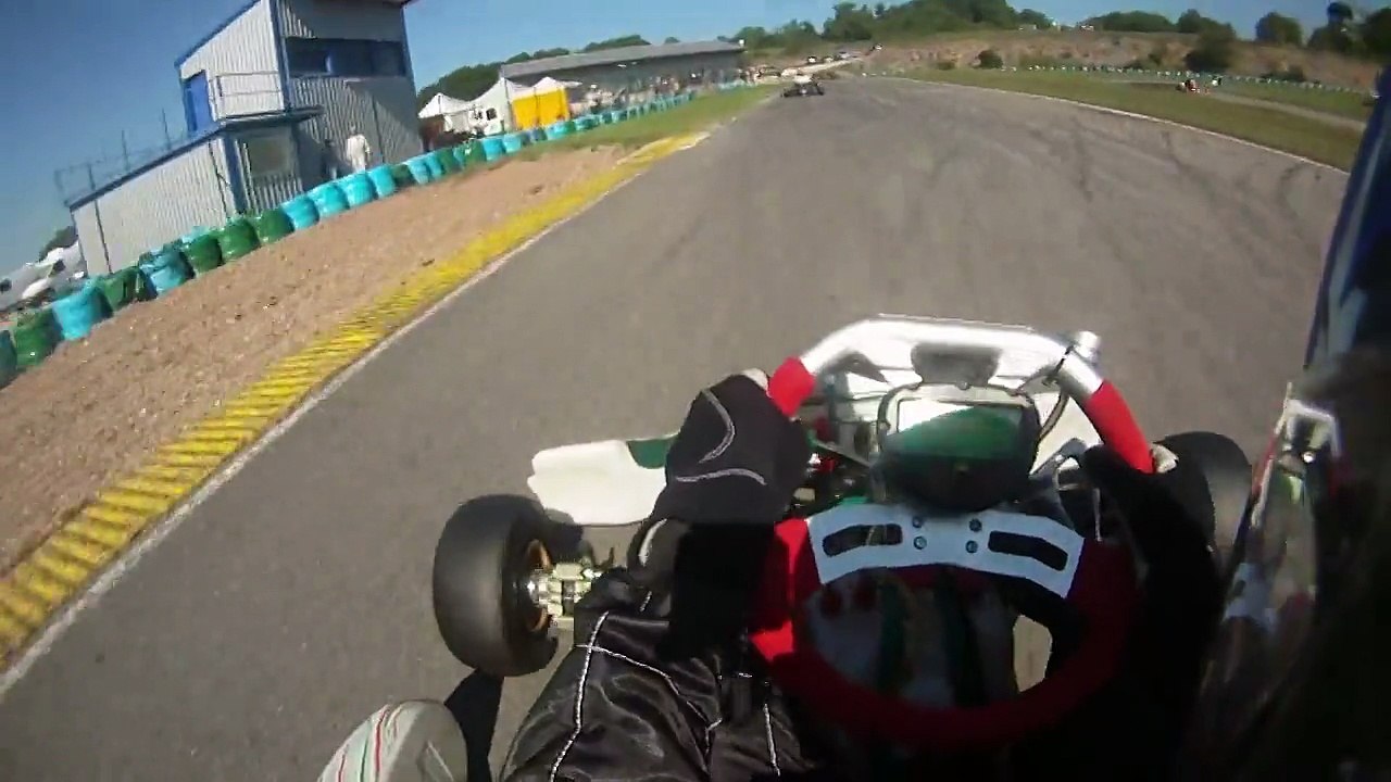 Karting TonyKart Rotax Max, 3° séance d'essai course de club Autoreille le 21_08_10 (720p 60fps)