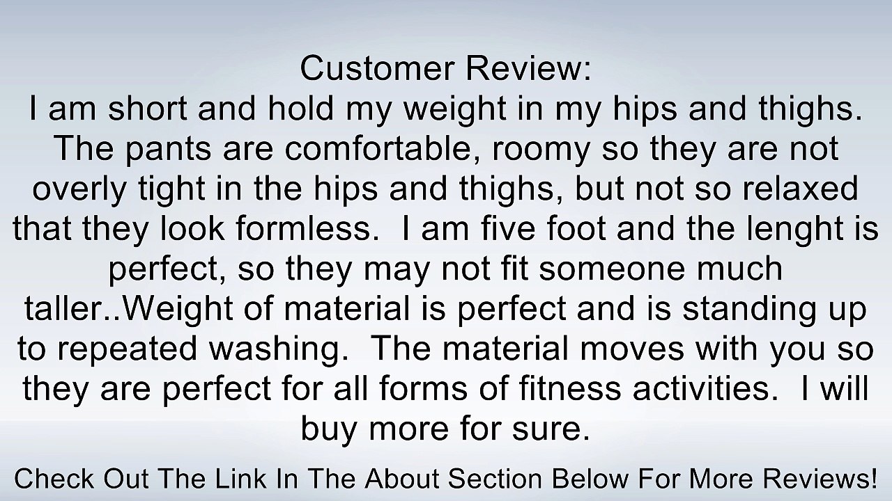 Danskin Now Women's Dri More Relaxed Pants, Petite - Yoga, Fitness, Active wear Review