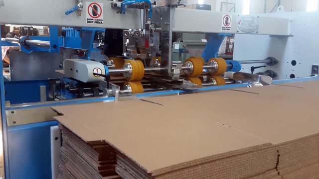 DOSTLAR MAKİNA Karton Kutu, Koli, Oluklu Mukavva Dikiş Yapıştırma Makinasları
