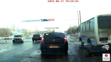 Car Crash Compilation 2013 5 - Crazy Russian Drivers