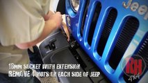 RH-5006/5046 – Jeep JK Full Width Front Bumper – Install Instructions Video by Rock Hard 4x4