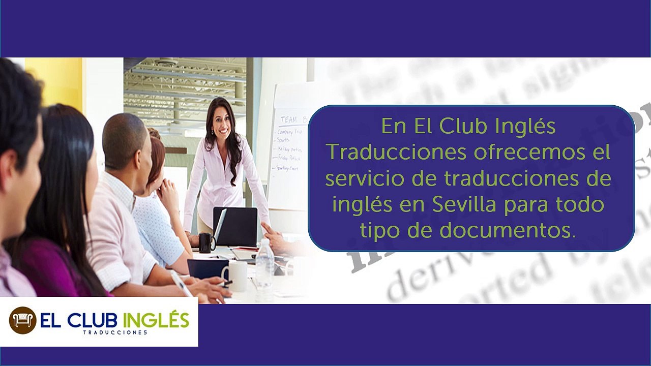 El Club Inglés Traducciones-Traducciones Sevilla-Traducciones juradas de aleman en mallorca