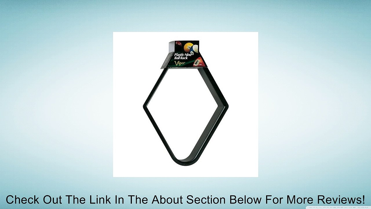 Viper Plastic 9-Ball Billiard Rack Review