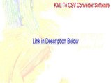 KML To CSV Converter Software Serial - Download Now