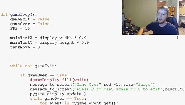 -Pygame (Python Game Development) Tutorial - 59 - Moving the Turret Part 1 - YouTube