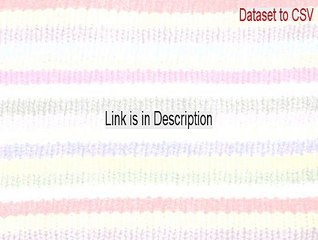 Dataset to CSV Full [dataset to csv vb.net]