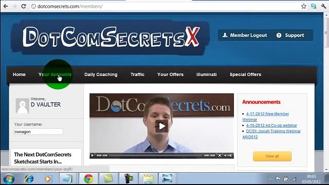 Dot com secrets x review FULL Members Tour Inside