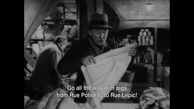 The Trip Across Paris / La Traversée de Paris (1956) - Trailer (english trailer)