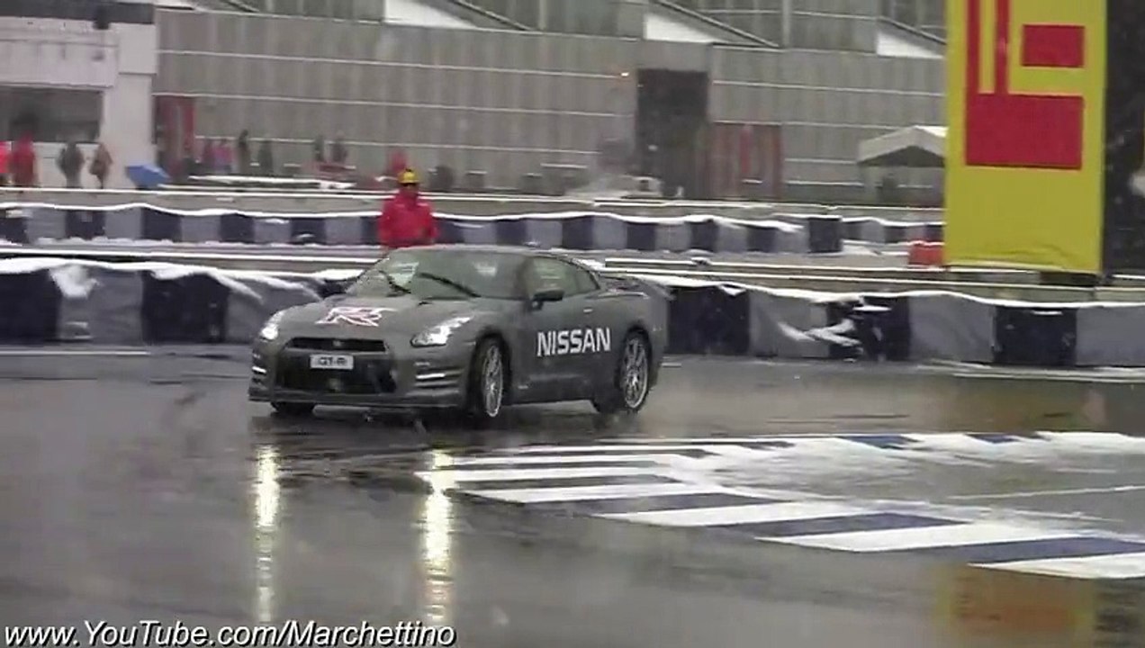 2013 Nissan GT-R DRIFT and Accelerations!
