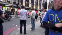 CRAZY LOUD NISSAN GTR DRIFTING SMOKING THE STREETS IN LONDON!!
