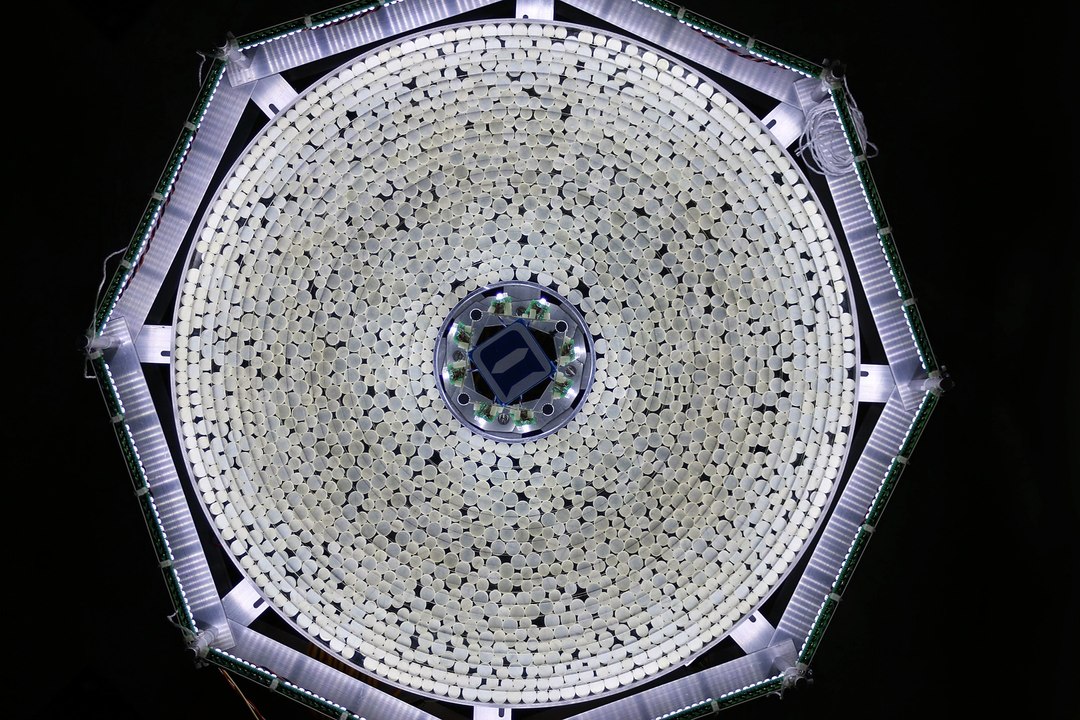 Simple shear on ring experiment, white light